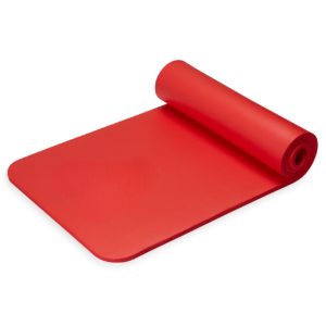 15mm Pro Fitness Mat, Extra-Thick Foam, Red