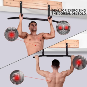 Joist Mount Pull Up Bar, Chin Up Bar Ceiling Mount, Heavy Duty