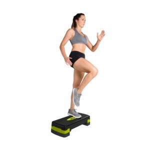 Aerobic Step Platform, Black and Yellow